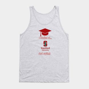 Stanford University T-Shirt, college apparel, unisex t-shirts, university t-shirts, alumni clothing, Stanford University, gift ideas Tank Top